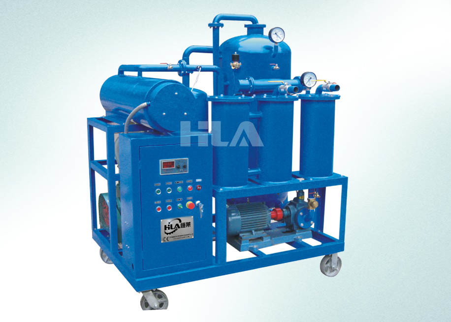 Sistema di separazione di disidratazione a macchina di filtrazione dell'olio della turbina di alta precisione
