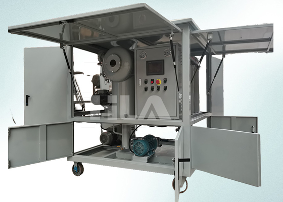 Macchina per la filtrazione dell'olio a trasformatore a filtro a tre fasi con controllo automatico PLC
