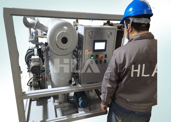 1800-18000 L/h flusso PLC Sistema di filtrazione dell'olio del trasformatore completamente automatico per una depurazione ottimale