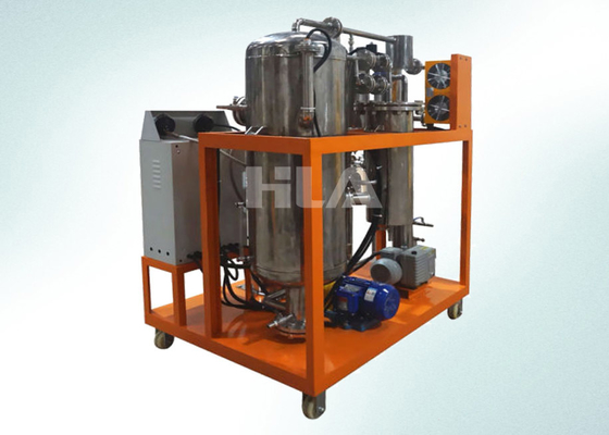 Purificatore di olio di cottura con pannello di controllo automatico PLC per funzionamento automatico/manuale e su richiesta del cliente