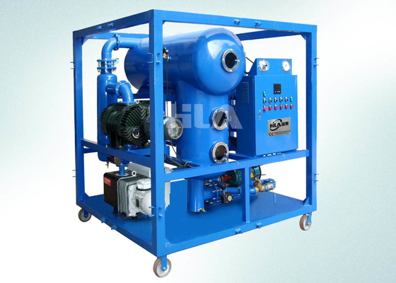 Macchina per la depurazione dell'olio da trasformatore ad alto flusso 600-18000L/ora Opzionale rimorchio mobile e tensione 220V/380V/400V