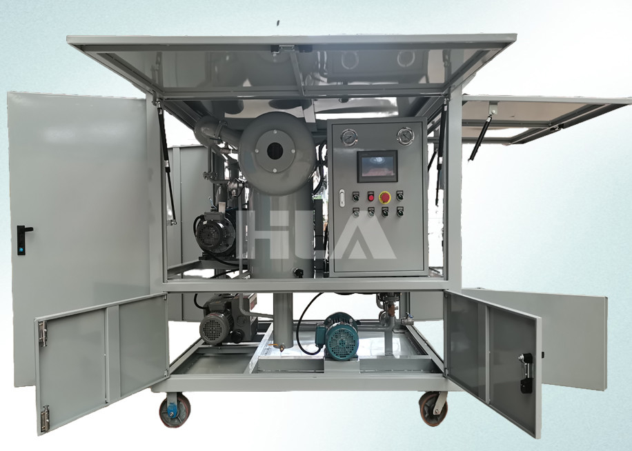 Trasformatore di controllo PLC Purificatore di olio elettrico Macchina di filtraggio con accessori