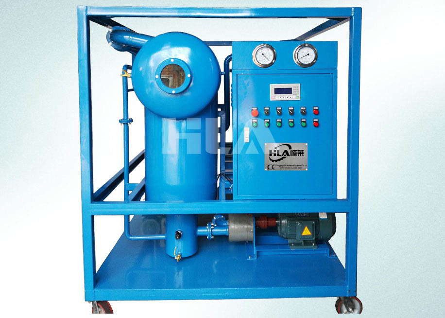 Sistema a più stadi automatico del purificatore dell'olio lubrificante di LVP per l'olio di lubrificante di filtrazione di disidratazione