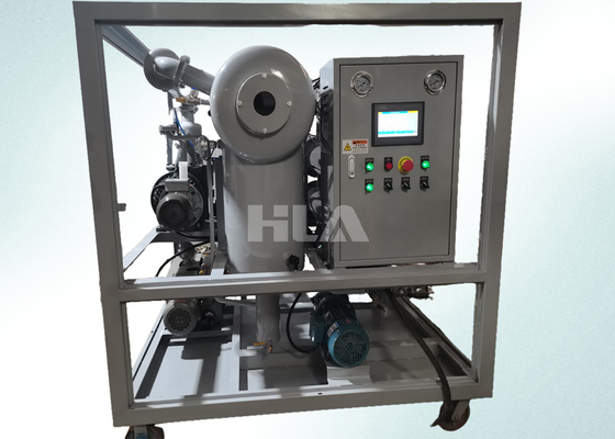 Macchina per filtro dell'olio a trasformatore a tre fasi con controllo PLC completamente automatico