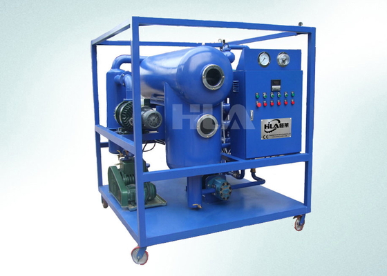 Macchina del purificatore di olio del trasformatore di alto vuoto con il pannello di controllo automatico