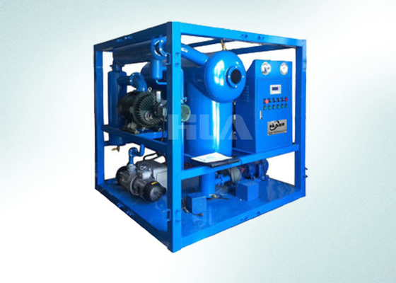 Operazione coerente del trasformatore dell'olio della macchina automatica blu di trattamento