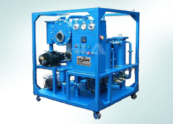 Macchina ad alta velocità del purificatore di olio del trasformatore di vuoto con il sistema di controllo elettronico doppio