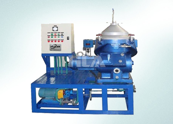 La macchina centrifuga del purificatore di olio di alto vuoto rimuove il grasso dell'acqua