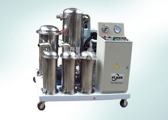 Purificatore di olio di vuoto dell'acciaio inossidabile per l'olio resistente al fuoco dell'estere del fosfato