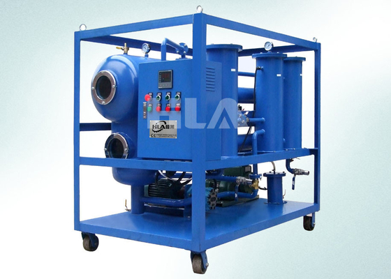 Macchina di filtrazione dell'olio della turbina di vuoto che riscalda il separatore di acqua dell'olio di Demulsification